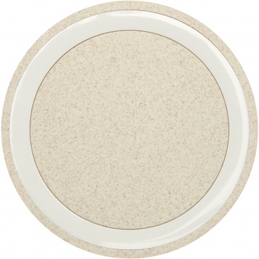 Лого трейд pекламные cувениры фото: Беспроводное зарядное устройство Naka из пшеничной соломы (5 Вт)